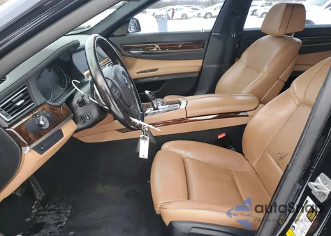 2015 BMW 740 Lxi из США, поврежденный, VIN WBAYF4C58FGS99251